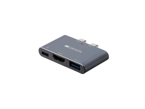 Canyon DS-1 - Dockningsstation - USB-C x 2 - HDMI