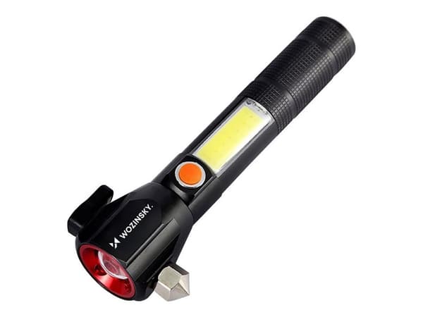 Wozinsky WLT-31 - Lommelykt - LED - 2-modus - 5 W - svart