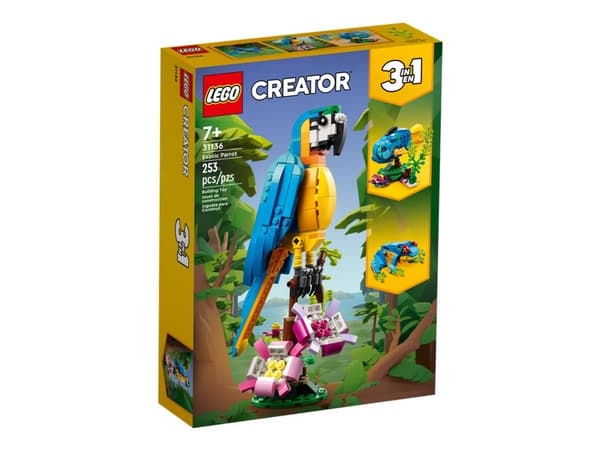 LEGO Creator 31136 Exotisk papegoja