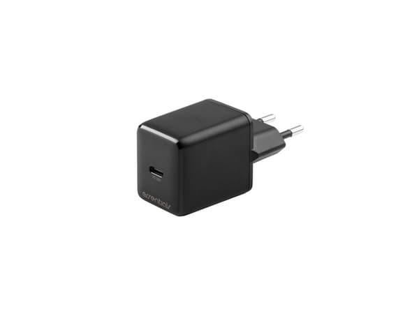 USB-C wall charger PD 30 W, 1x USB-C, PPS, black