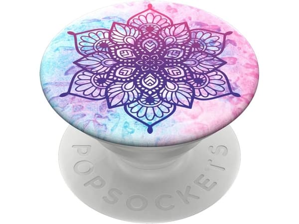PopSockets Swappable PopGrip - Fingergrepp/vikbart ställ för mobiltelefon - Rainbow Nirvana