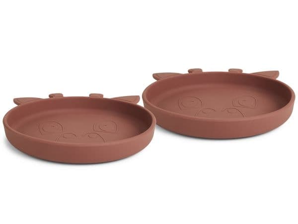 Nuuroo Akila silikon tallrik 2-pack