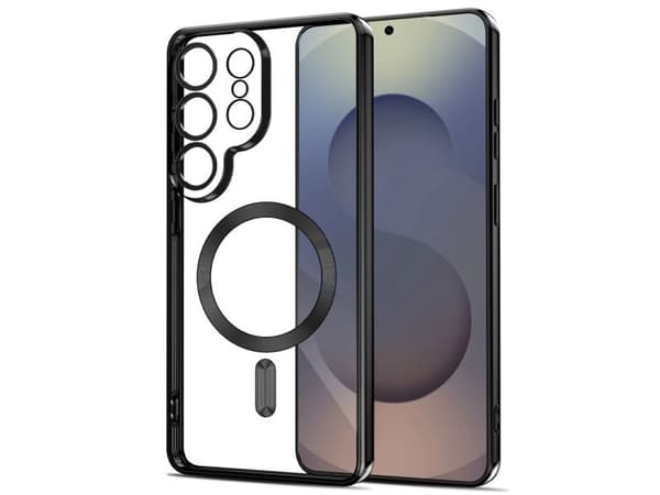 Tech-Protect MagFlex-etui for Samsung Galaxy S26 Ultra - klar/sort