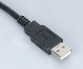 Akasa EXUSBIE-40 - USB-kabel - USB (han) - USB 2.0 - 40 cm - sort