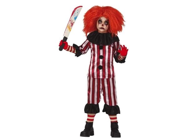 Evil Clown boy kostume