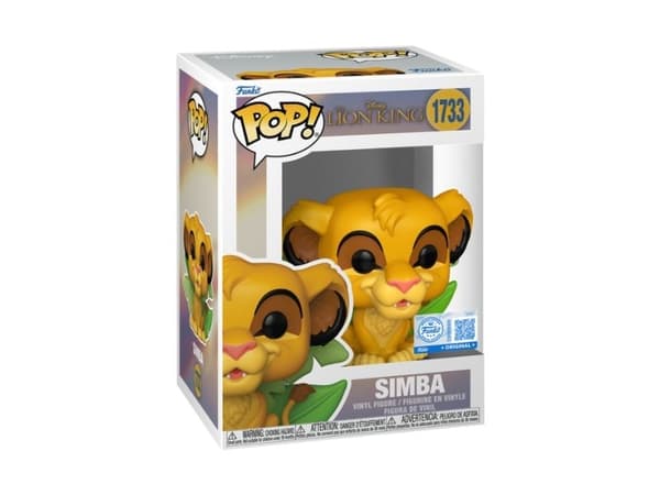 Funko POP Vinyl Exclusive Løvenes Konge Simba