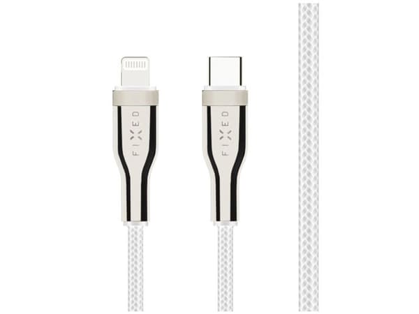 FIXED FIXDB-CL05-WH, 0,5 m, USB C, USB C/Lightning, USB 2.0, 4,8 Gbit/s, Hvit