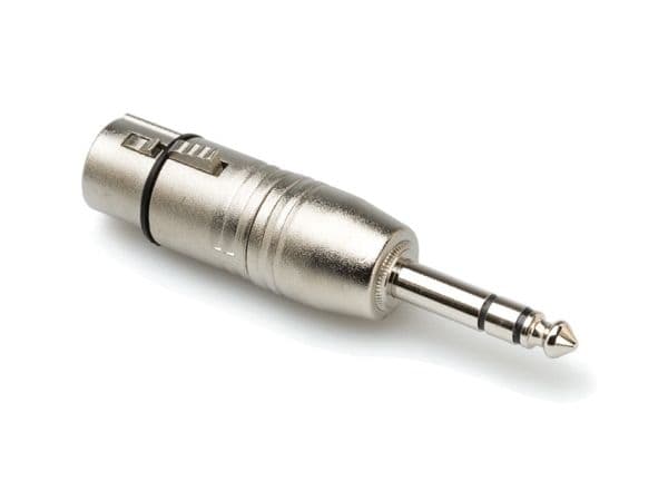 Hosa AV-sovitin - XLRm-pistoke - TRS 6.35mm pistoke sovitin