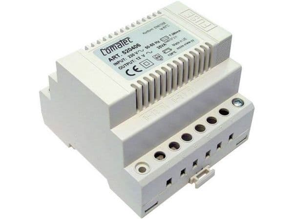 Comatec strömförsörjning för DIN-skena 12 V AC 2,9 A 35 W