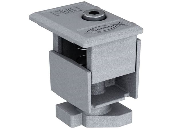 Fischer 519784, Endeklemme, Aluminium, 10 stykker