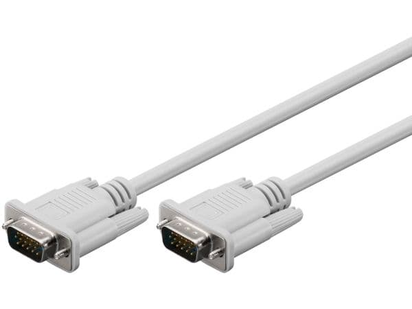 Goobay 68310, 2 m, VGA (D-Sub), VGA (D-Sub), Hankjønn, Hankjønn, Grå