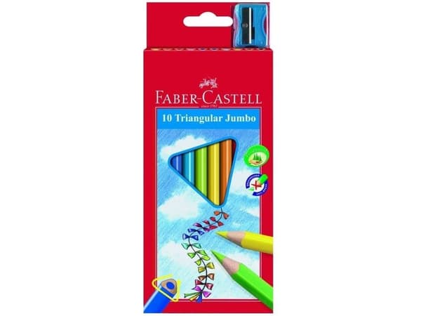 Faber-Castell Jumbo, Multi, 10 styck