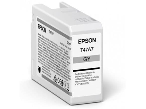Epson T47A7, Harmaa, Väriainepohjainen muste, 50 ml, 1 kpl