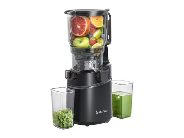 Slow juicer AMZCHEF SJ-036CBK (svart)