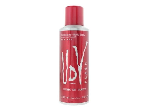 Ulric De Varens Flash deodorantspray för män, 200 ml