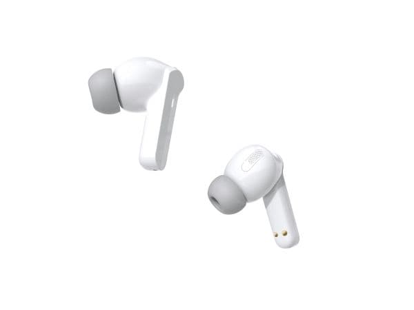 DENVER - True wireless-hodetelefoner med mikrofon - i øret - Bluetooth