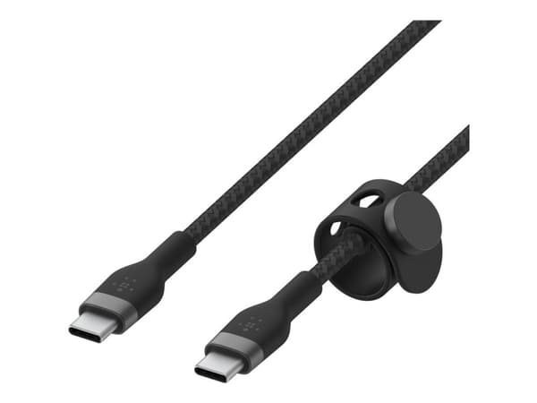 Belkin BoostCharge - USB-kabel - USB-C (hann) til USB-C (hann) - 2 m - hvit