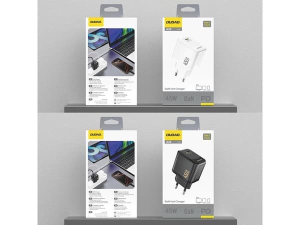 Dudao A28EU sovitin 45Watt 1xUSB-C Lajittelu
