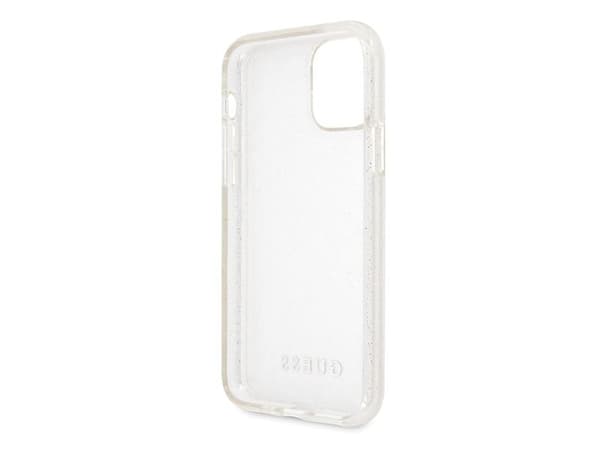 Guess GUHCN65PCGLSI hårt glitterfodral till iPhone 11 Pro Max - silver/silver