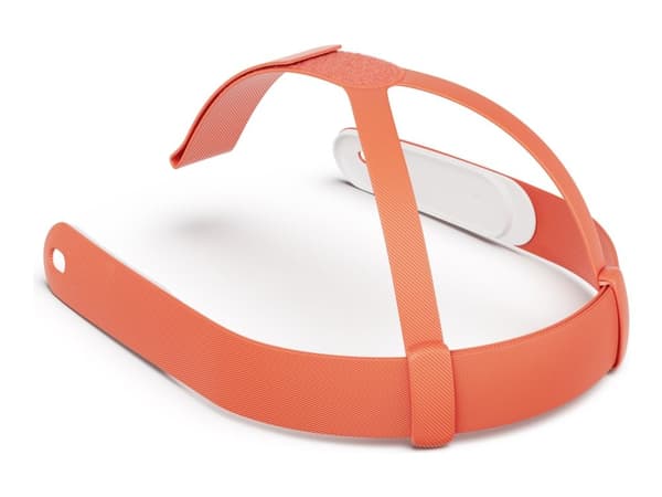 Meta Quest 3 ansiktsinterface & headstrap - Blood Orange