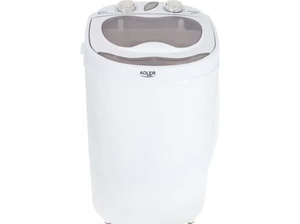 Adler AD 8055, Toplader, 3 kg, Krem, Hvit