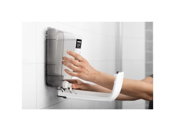 Dispenser, Katrin, 1000 ml, hvid, plast