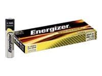 Batterier, Energizer® Industrial Alkaline, 1,5 V, AAA, 10 st/förpackning