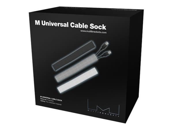 Multibrackets M Universal Cable Sock Roll 40 mm x 50 m - Kabelorganiserare - silver