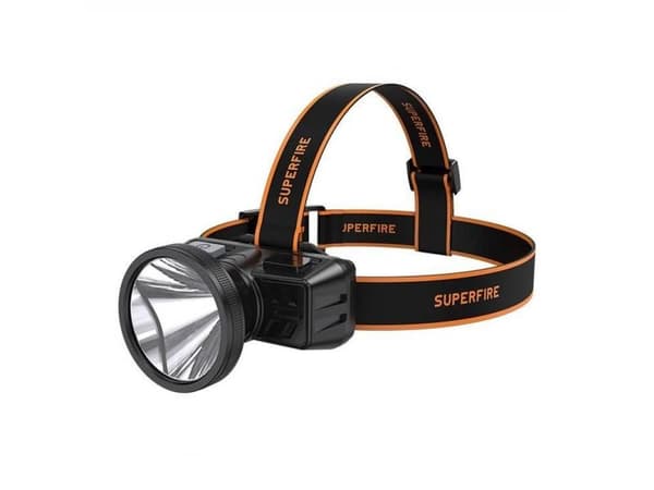Headlamp Superfire HL51, 160 lm, USB