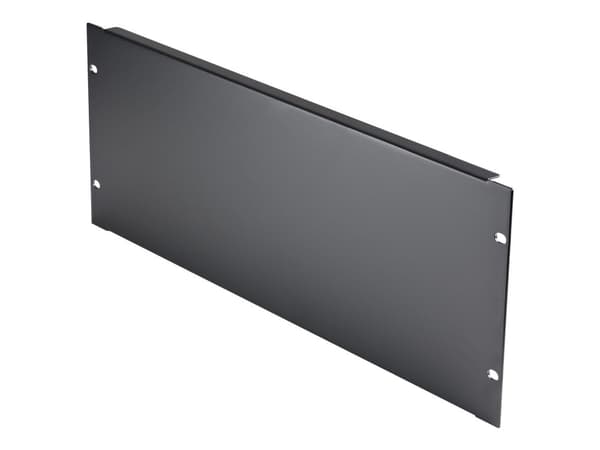 StarTech.com RKPNL4U, Tyhjä paneeli, Terästä, Musta, 1 kg