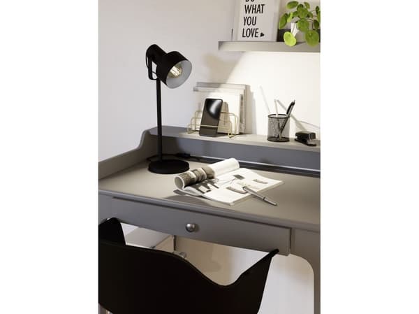 EGLO CASIBARE bordlampe E27 H490 sort
