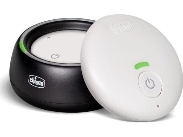 Chicco 00010160000000, DECT babytelefon, 300 m, svart, hvit, batteri, batteri