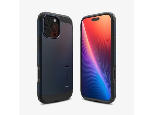 Spigen iPhone 16 Pro Max Case, Apple iPhone 16 Pro Max, Sort