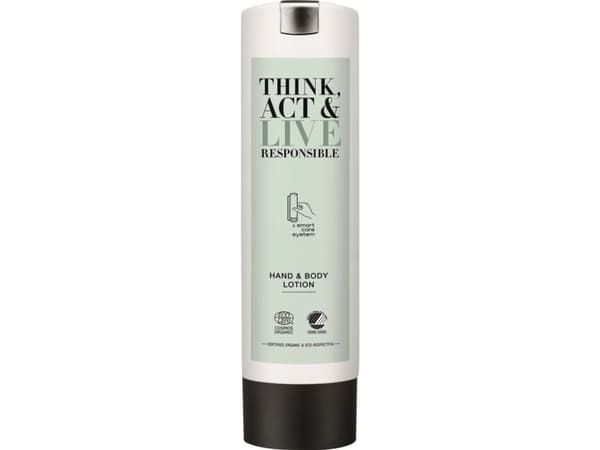 Bodylotion, Think, Act & Live Responsible, 300 ml