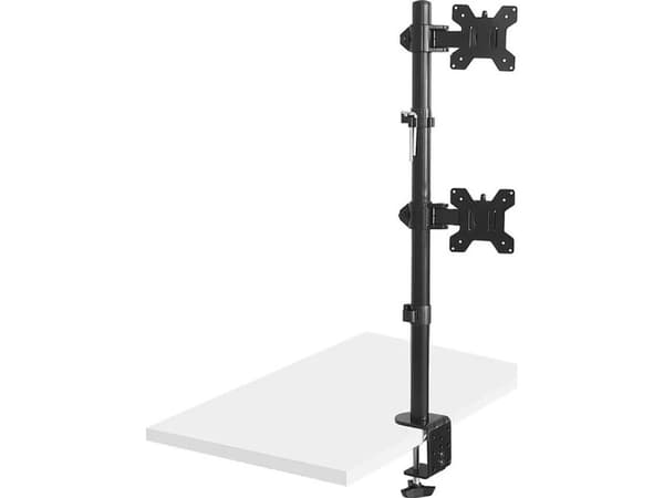 Maclean pöytäteline 2 näytölle 13" - 27" (MC-966)