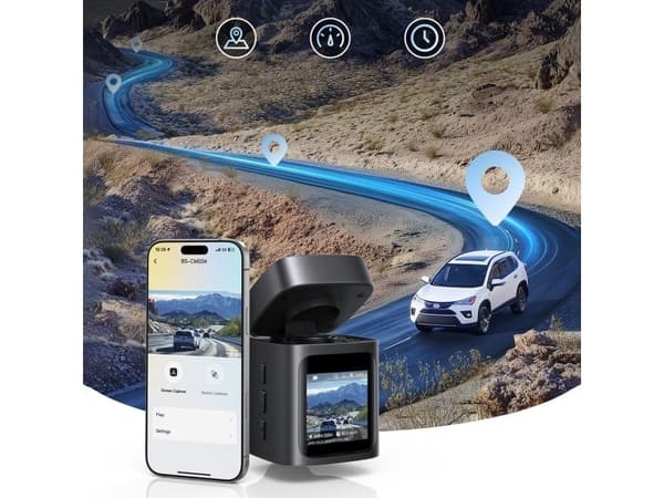 Baseus PrimeTrip VD1 Pro Dash Cam 4K Super Capacity, Black