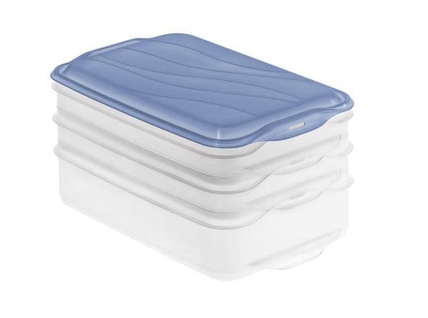 Rotho Rondo 2 x 0,75 l blå