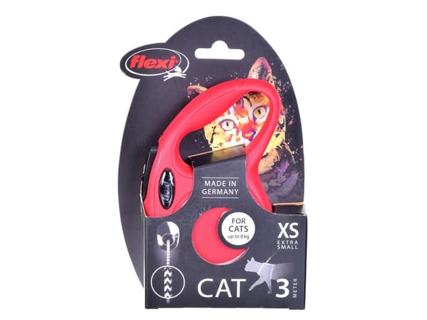 FLEXI Flexi Classic Cat XS röd