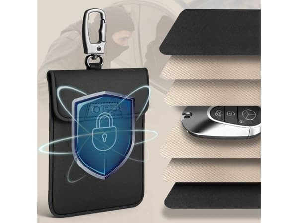 Tech-Protect KLR400 Anti-Theft Car Key Case - Black