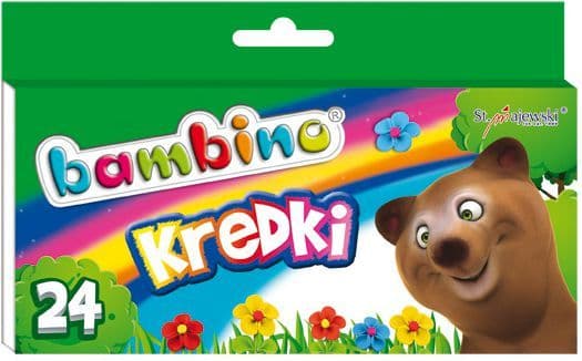 Värikynät 24kol Bambino s8. MAJEWSKI