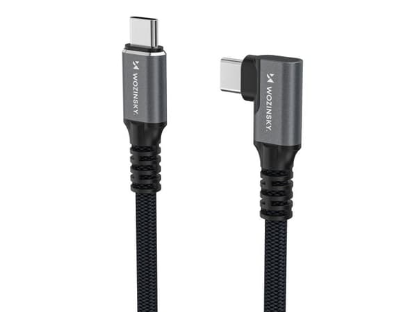 USB-kabel Wozinsky USB-C til USB-C 1,5 m svart