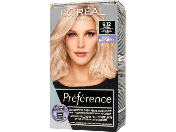 L'Oréal Preference hårfärg 9.12 Siberia