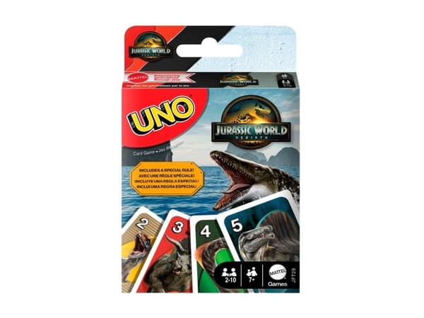 UNO Jurassic World Rebirth