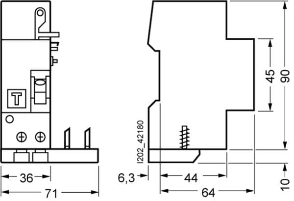 Siemens 5SM2322-0, IP20