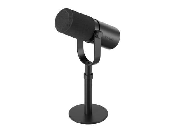 BOYA CastMic P60D studiomikrofoni, muotokaapeli USB XLR - musta