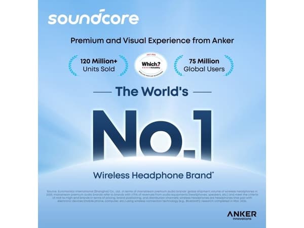 Soundcore Liberty 5 - True wireless-hörlurar med mikrofon - Bluetooth