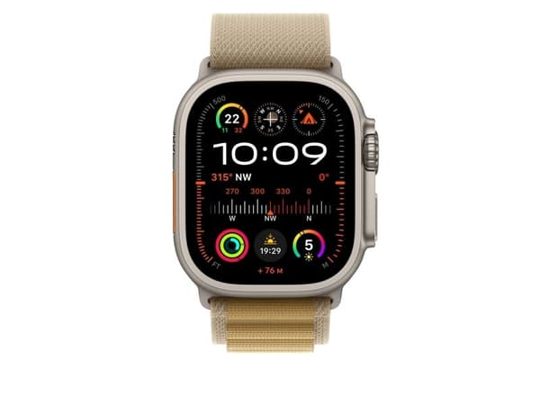 Apple - Slinga för smart klocka - 49mm - Stor storlek - tan