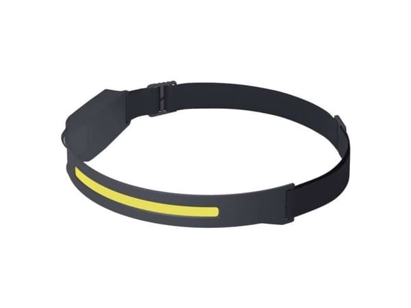 Emos P3541, Hodebåndslommelykt, Sort, Knapper, IP43, LED, 1 lamper
