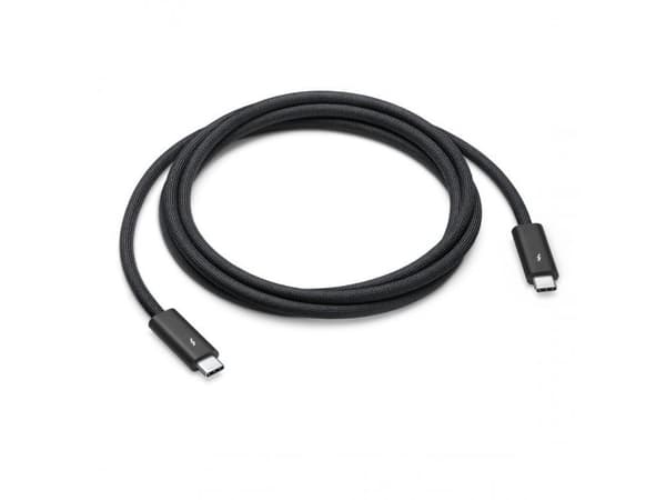 Apple Thunderbolt 4 Pro - Thunderbolt-kabel - USB-C (hann) til USB-C (hann) - USB 3.2 / USB4 / Thunderbolt 3 / Thunderbolt 4 / DisplayPort - 1.8 m ...
