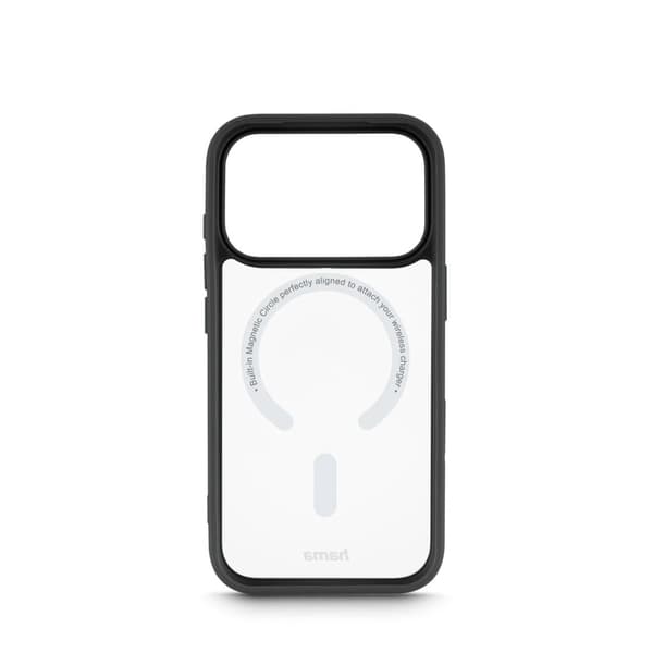 Hama Frame Protect, Mobilskal, Apple, iPhone 17 Pro / 18 Pro, 16 cm (6.3"), Transparent, Svart
